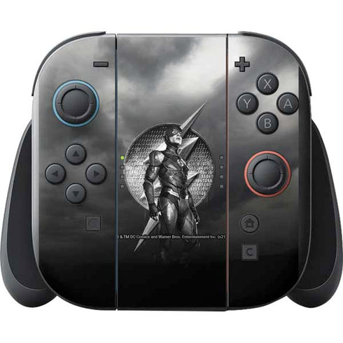 The Justice League (2017) Flash Poster Nintendo Switch 2 (2025) with Joy-Con Skin