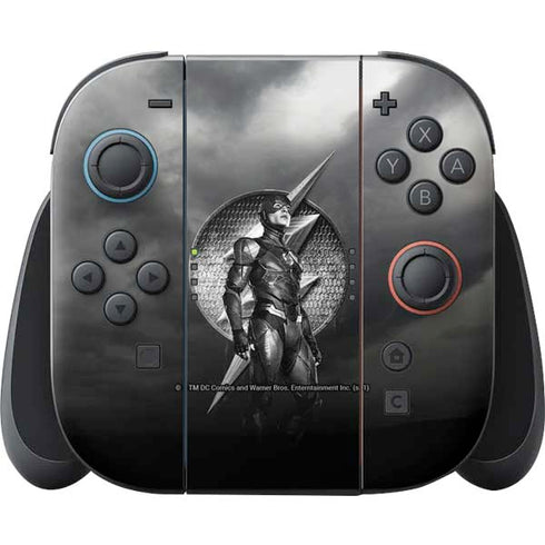 The Justice League (2017) Flash Poster Nintendo Switch 2 (2025) Joy-Con Controller Skin