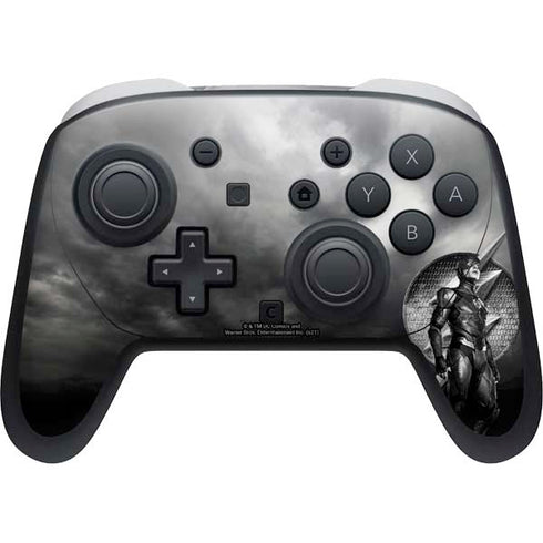 The Justice League (2017) Flash Poster Nintendo Switch 2 (2025) Pro Controller Skin