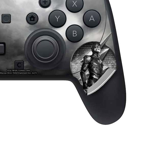 The Justice League (2017) Flash Poster Nintendo Switch 2 (2025) Pro Controller Skin
