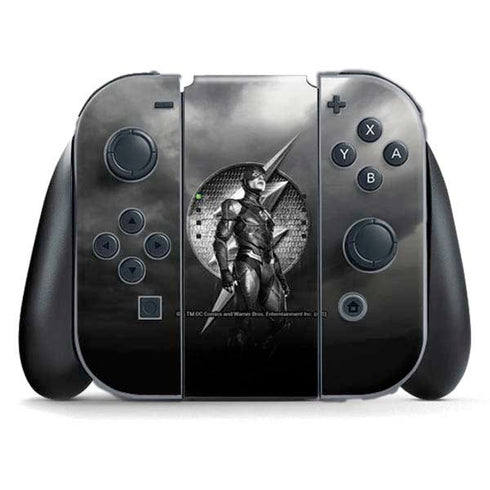 The Justice League (2017) Flash Poster Nintendo Skins