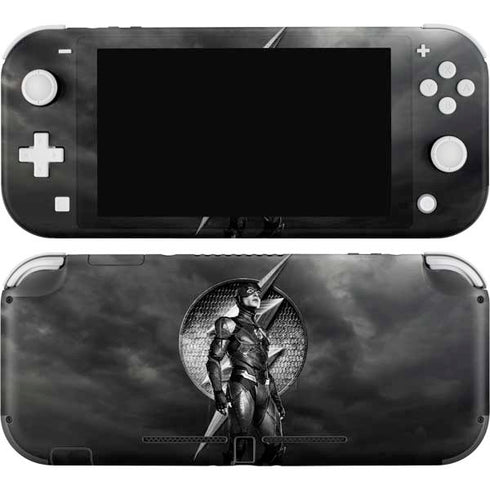 The Justice League (2017) Flash Poster Nintendo Switch Lite Skin