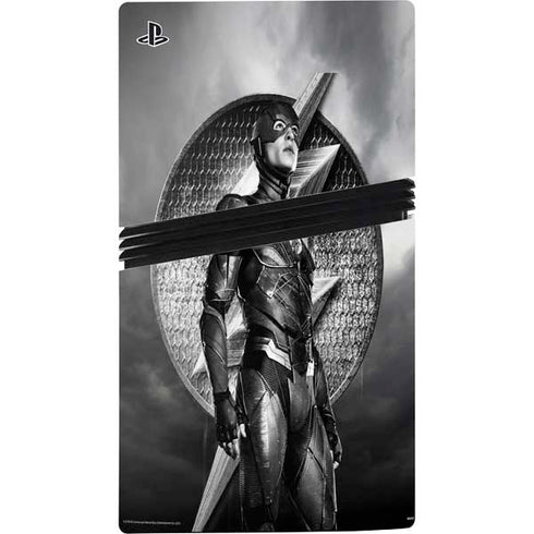 The Justice League (2017) Flash Poster PS5 Pro Bundle Skin