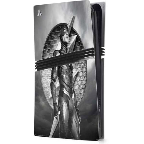 The Justice League (2017) Flash Poster PS5 Pro Console Skin