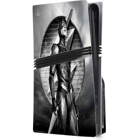 The Justice League (2017) Flash Poster PS5 Pro Disk Console Skin
