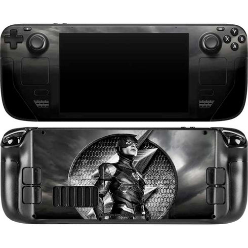 The Justice League (2017) Flash Poster Steam Deck Handheld Gaming Computer OLED Skin