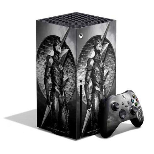 The Justice League (2017) Flash Poster Xbox Series X Bundle Skin