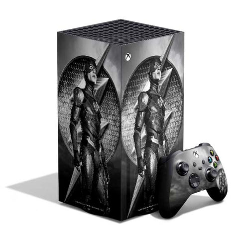 The Justice League (2017) Flash Poster XBox Series X Digital Edition Bundle Skin
