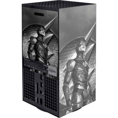 The Justice League (2017) Flash Poster XBox Series X Digital Edition Console Skin