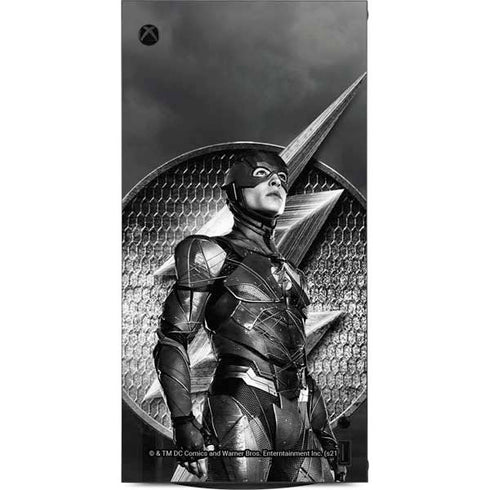 The Justice League (2017) Flash Poster XBox Series X Digital Edition Console Skin