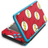 DC Comics The Flash Logo Pattern Nintendo Skins