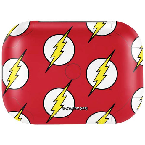DC Comics The Flash Logo Pattern Amazon Echo Buds Skin