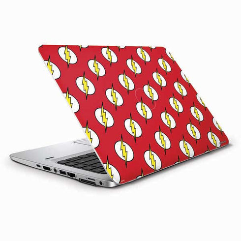 DC Comics The Flash Logo Pattern HP Elitebook Skin