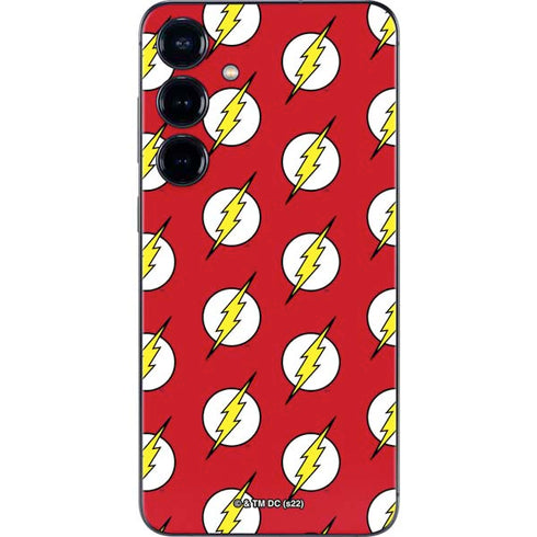 DC Comics The Flash Logo Pattern Galaxy A16 5G Skin