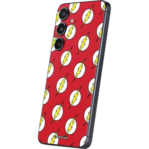DC Comics The Flash Logo Pattern Galaxy A16 5G Skin
