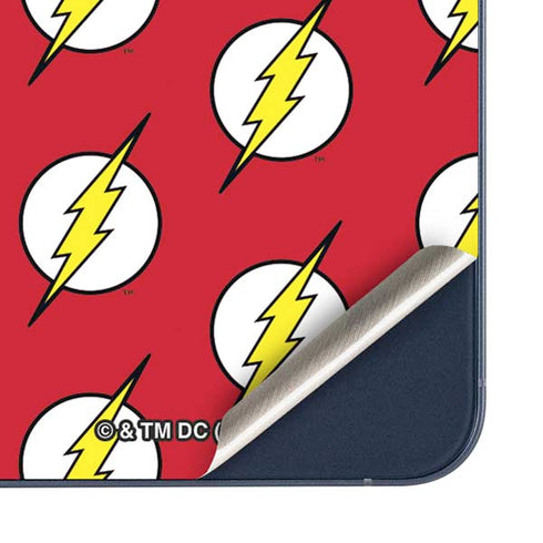 DC Comics The Flash Logo Pattern Galaxy A35 5G Skin