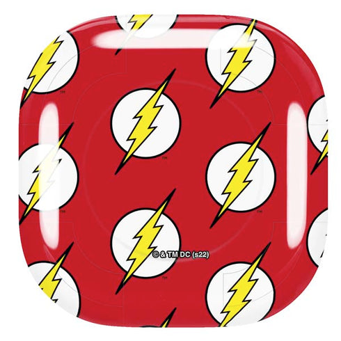DC Comics The Flash Logo Pattern Galaxy Buds Live Skin