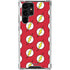 DC Comics The Flash Logo Pattern Galaxy S23 Ultra Clear Case