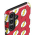 DC Comics The Flash Logo Pattern Galaxy S25 Impact Case