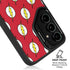DC Comics The Flash Logo Pattern Galaxy S25 Kickstand Case