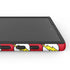 DC Comics The Flash Logo Pattern Galaxy S25 Ultra Impact Case