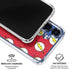DC Comics The Flash Logo Pattern Galaxy S25 Plus Clear Case
