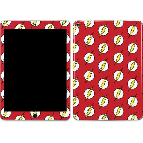 DC Comics The Flash Logo Pattern iPad Skins
