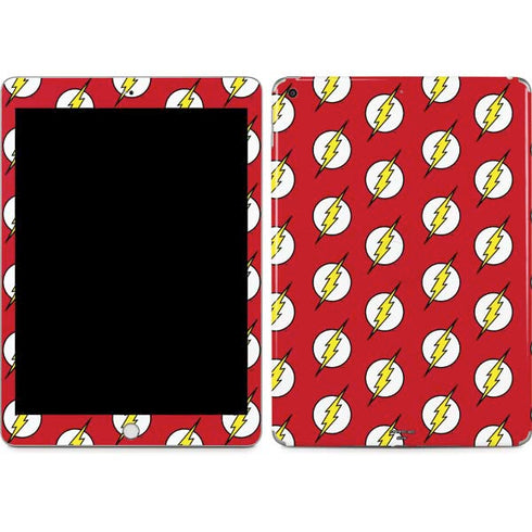 DC Comics The Flash Logo Pattern Apple iPad Skin