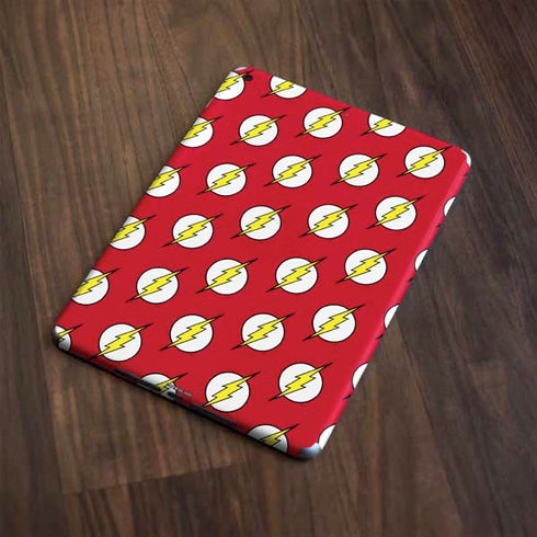 DC Comics The Flash Logo Pattern Apple iPad Skin