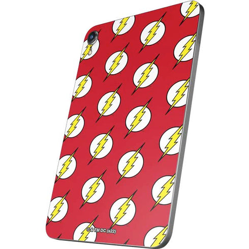 DC Comics The Flash Logo Pattern Apple iPad Mini Skin