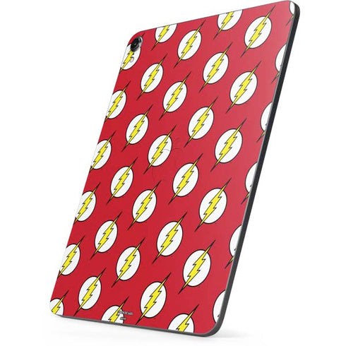 DC Comics The Flash Logo Pattern Apple iPad Pro Skin