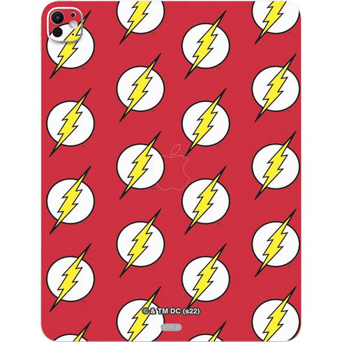 DC Comics The Flash Logo Pattern iPad Pro 13in M4 (2024) Skin
