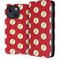 DC Comics The Flash Logo Pattern iPhone 15 Folio Case