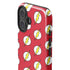 DC Comics The Flash Logo Pattern iPhone 16 Plus Impact Case