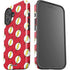 DC Comics The Flash Logo Pattern iPhone 16 Plus Impact Case