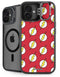 DC Comics The Flash Logo Pattern iPhone 16 Plus Kickstand Case