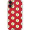 DC Comics The Flash Logo Pattern iPhone 16 Plus Skin