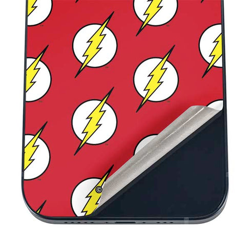 DC Comics The Flash Logo Pattern iPhone 16 Skin