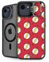 DC Comics The Flash Logo Pattern iPhone 16e Kickstand Case