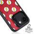 DC Comics The Flash Logo Pattern iPhone 16e Kickstand Case