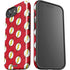 DC Comics The Flash Logo Pattern iPhone 16e Impact Case