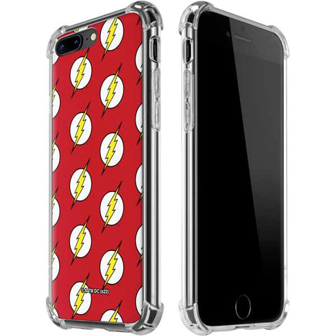 DC Comics The Flash Logo Pattern iPhone Cases
