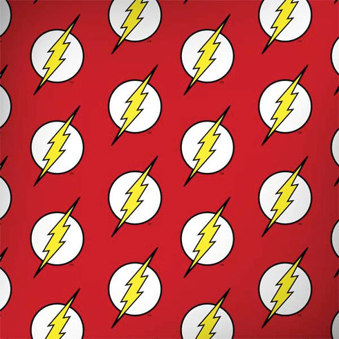 DC Comics The Flash Logo Pattern MacBook Skins