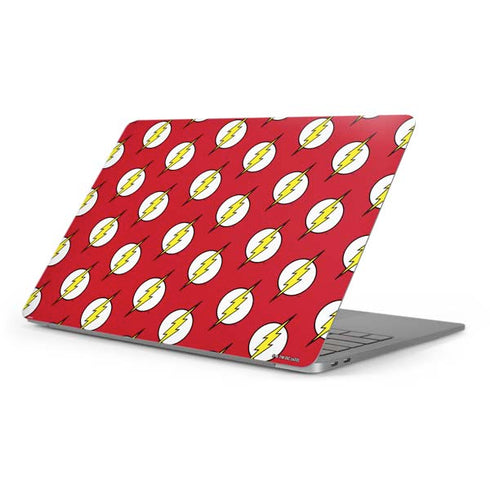DC Comics The Flash Logo Pattern Apple MacBook Pro 16-inch Skin