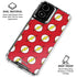 DC Comics The Flash Logo Pattern Moto G Power 5G (2024) Clear Case