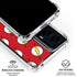 DC Comics The Flash Logo Pattern Moto G Power 5G (2024) Clear Case