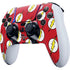 DC Comics The Flash Logo Pattern PS5 DualSense Edge Pro Controller Skin