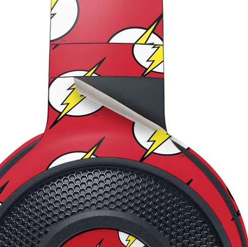 DC Comics The Flash Logo Pattern Razer Kraken X Skin