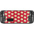 DC Comics The Flash Logo Pattern Steam Deck Handheld Gaming Computer Skin