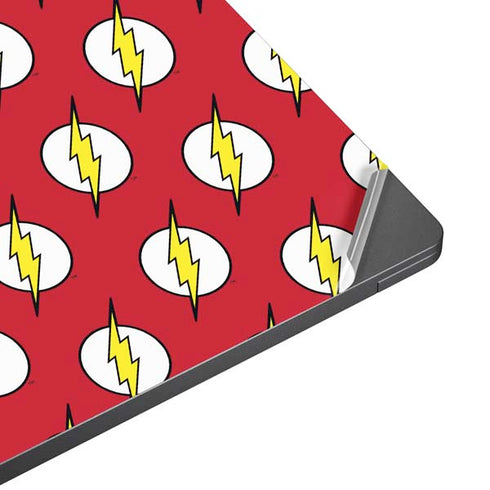 DC Comics The Flash Logo Pattern Surface Laptop 7 13.8in Skin